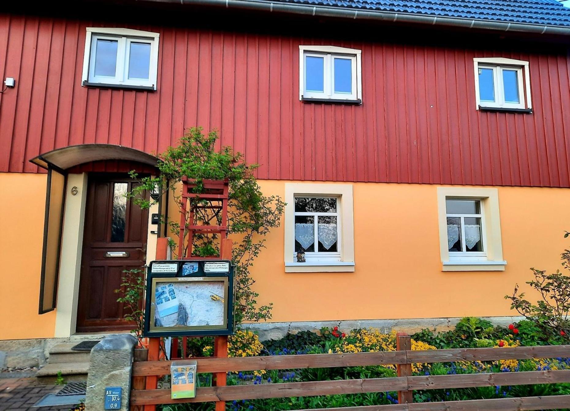 Fewo Dorn Eg Haus Sandsteinliebe Sebnitz Dış mekan fotoğraf